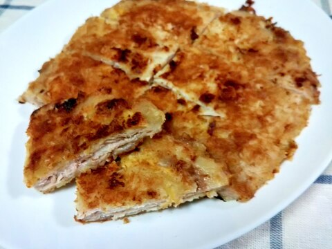 手間抜き・簡単・揚げない ジャンボミルフィーユカツ